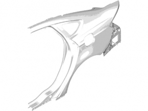 Rear left wing Ford Fusion mk5 13-20