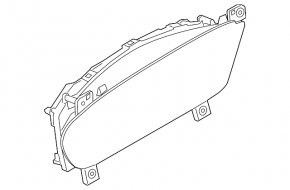 Ford Escape MK4 2020 High Series Digital Instrument Cluster, 16K