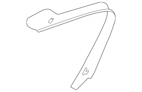 Front right headlight seal for Volkswagen ID.4 21-22