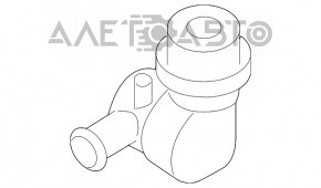 Heater valve Audi A4 B8 08-16