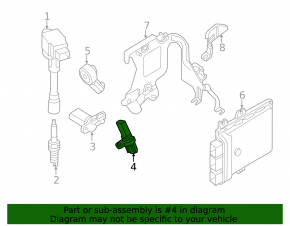 Crankshaft sensor Nissan Pathfinder 13-20 2.5h
