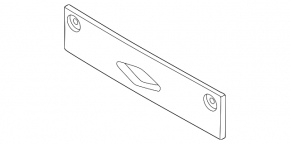 Platform for front bumper number VW Taos 22-25