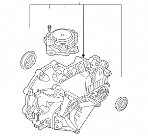 Front electric motor Kia Niro 19-22 EV