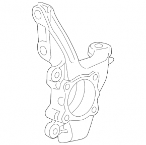 Front left axle shaft for Acura MDX 07-13