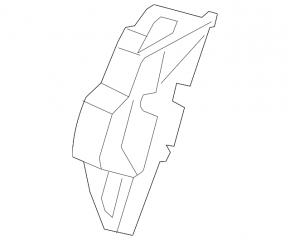 Rear right door lock for BMW X6 E71 08-14 with door closer