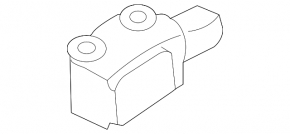 Airbag sensor front left BMW X3 F25 11-17 on TV