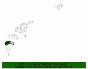 Airbag sensor front left BMW 5 F10 11-16