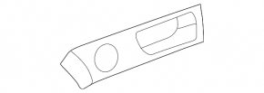 Lexus ES300 ES330 inner front left door handle