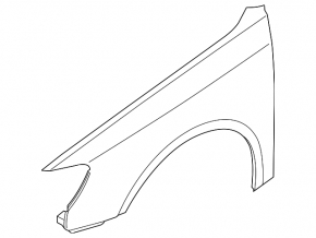 Front left wing Audi A3 8V 15-20 4d
