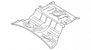 Trunk trough Porsche Panamera 10-16