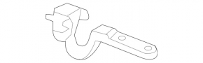 Left tailgate hinge Mercedes GLS-class X166 13-19