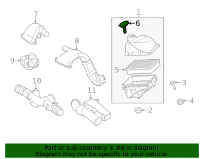 Air flow meter left Jaguar F-Pace X761 17- AJ126