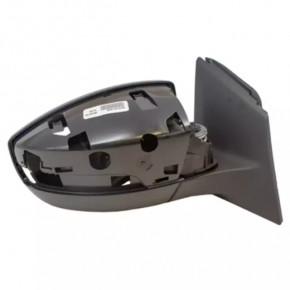 Right side mirror assembly Ford Focus mk3 11-14 pre-rest usa red with turn signal, housing edge curved