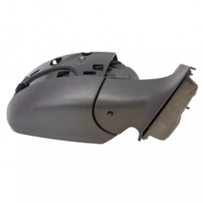 Right side mirror assembly Ford Focus mk3 11-14 pre-rest usa red with turn signal, housing edge curved