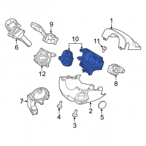 Steering Angle Sensor Ford Focus mk3 11-18 prerest