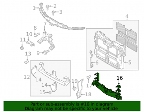 Mazda CX-50 23-25 Front Bumper Reinforcement Cover