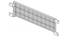 Protective grid for inverter radiator Honda CRV 20-22 hybrid