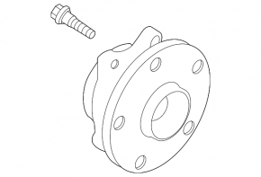 Front left hub Subaru Outback 20-23