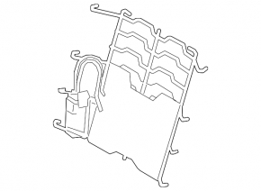 Polestar 2 21-25 Passenger Seat Lumbar Support Cushion