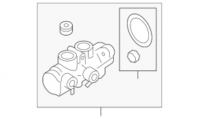 BMW X3 G01 18-24 Brake Master Cylinder