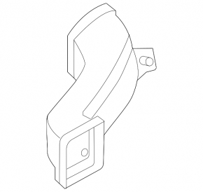 Air duct cooling VVB Kia Niro 23- HEV