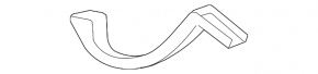 Trunk lid hinge trim left Lexus IS 06-13 lower