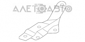 Right hood hinge for Hyundai Azera 12-17
