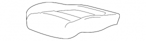 Driver's seat Chevrolet Volt 16 - without airbag, cloth, without side pad