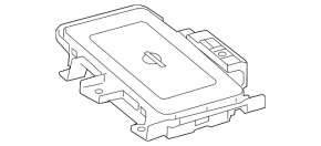 Toyota Prius 50 Wireless Charging Module 16-22