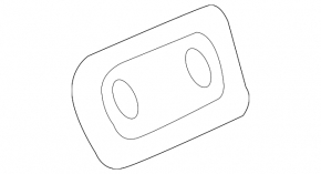Headlight bracket left Chevrolet Bolt 17-