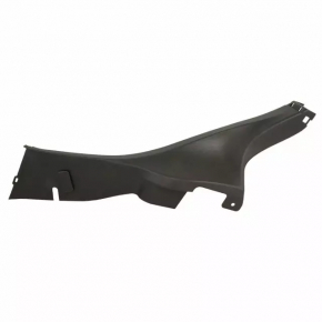 Rear pillar trim lower left Ford Fiesta 11-19 4d black, scratch