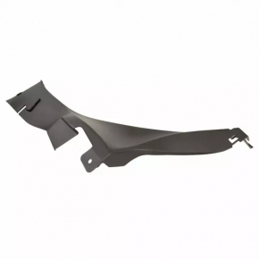 Rear pillar trim lower left Ford Fiesta 11-19 4d black, scratch