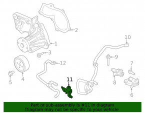 Heater Auxiliary Valve Lincoln MKC 15-
