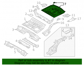 Trunk trough Mazda CX-5 13-16 graphite