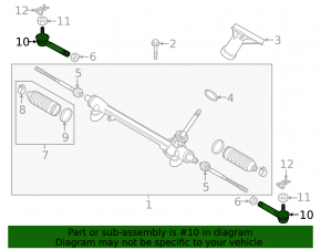 Left steering tip Mazda CX-50 23-25