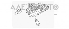 External trunk lid handle Mercedes W211 02-09 keyless