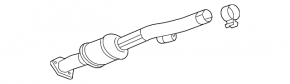 Exhaust line middle part with catalytic converter Chevrolet Equinox 10-17 2.4