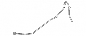 Hood Lock Opening Handle Interior Volvo XC40 19-25 Black