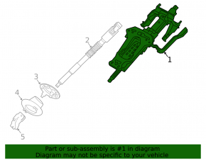 Steering column BMW i3 14-20