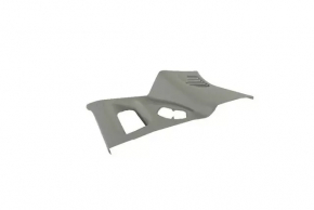 Upper right arch trim Jeep Compass 17-21 gray