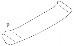 Mitsubishi Eclipse Cross 18-20 Trunk Door Spoiler