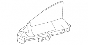 BMW 3 G20 23-25 fin antenna
