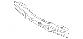 Rear bumper reinforcement Kia Optima 16-18 prerest USA