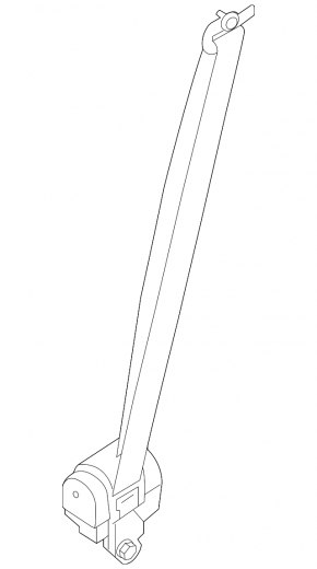 Passenger seat belt with tensioner Hyundai Santa FE Sport 13-18 Serbia