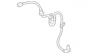ABS sensor rear left Lexus RX300 98-03 AWD