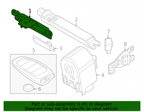 Hyundai Tucson 22-26 Keyless Antenna