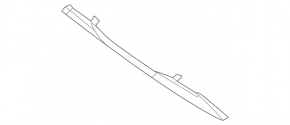 Lower grille front bumper Mercedes W167 GLE 350 450 20-23