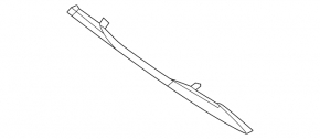 Lower grille front bumper Mercedes W167 GLE 350 450 20-23