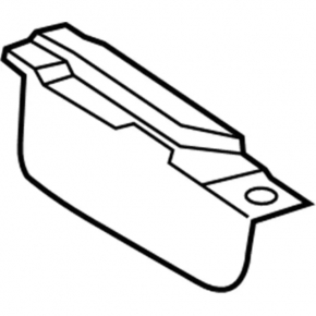 Mudguard front right Lincoln MKC 15-19