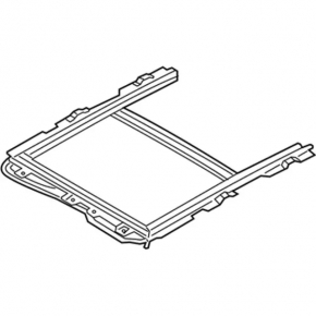 Hatch mechanism frame Ford Fusion mk5 13-20
